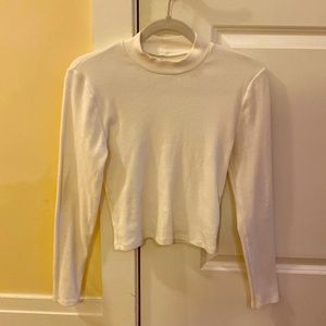 Abercrombie and Fitch, soft ribbed long sleeved shirt. Size M